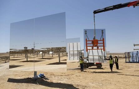 【围观】看以色列的太阳能镜子海洋