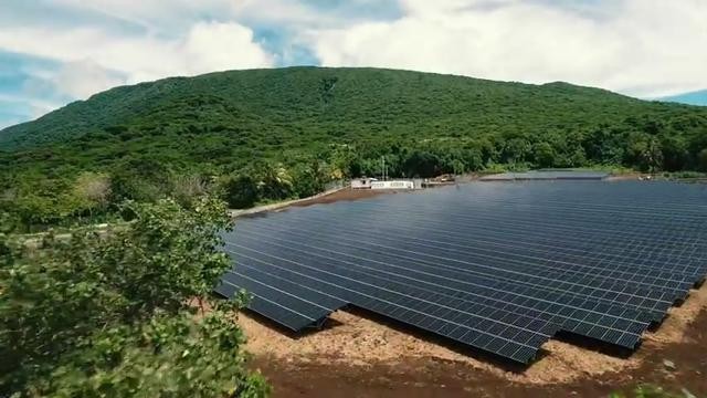 特斯拉用太阳能为整个小岛供电